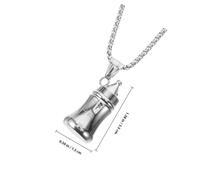 UKCOCO Flacon De Potion Collier Pendentif Élégant Accessoire Pour Femme Collier Aromathérapie Avec Chaîne
