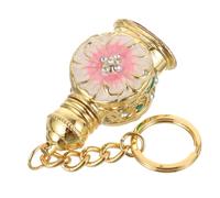 UKCOCO Flacon Échantillon de Parfum 3 Ml Mini en Verre et Alliage de Zinc, Flacon de Voyage Rechargeable pour Huiles Essentielles, Bouteille Portable pour Usage Personnel et Spa