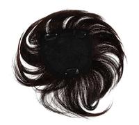 UKCOCO Frange Clip Cheveux Femme Lisse Naturel Pièce de Remplacement Invisible Foncé Facile à Poser Adaptée à Toutes Formes de Visage