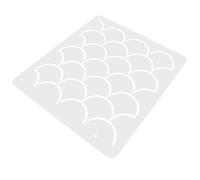 UKCOCO Gabarit Pochoir Quilting et Règle Couture pour Patchwork, Planche à Dessin pour Matelassage et Travaux de Broderie