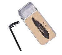 UKCOCO Gel Coiffant la Cire Naturelle pour Sourcils, Savonnette Maquillage Pratique, Incolore, Fixation Solide, Texture Plastique, pour Femmes