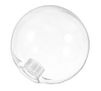 UKCOCO Globe en Verre Rond Fileté G9 pour Abat-jour Décoratif, Cache-ampoule de Plafonnier Élégant en Verre Transparent, Facile à Installer pour Usage Résidentiel