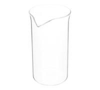 UKCOCO Gobelet 6 Tasses en Verre Filtre Solide en Acier Inoxydable pour Cafetière à Piston, Compatible Café, Thé et Infusions à Froid