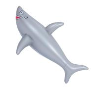 UKCOCO Gonflable Requin Flotteur de Piscine pour Garçon Fille Décoration Aquatique Réaliste et Amusante pour Fêtes