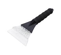 UKCOCO Grattoir à Neige pour Voiture avec Manchon Caoutchouc Pelle à Neige pour Pare-Brise Design Incurvé pour Enlever