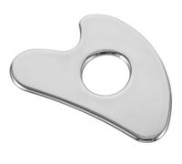 UKCOCO Grattoir de Massage en Acier Inoxydable de Cœur, Outil de Gua Sha Réutilisable pour Visage et Corps, Planche à Gratter Légère et Confortable, Massage Détente