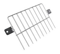 UKCOCO Grille Anti-obstruction Inoxydable pour Gouttière et Toit Filtre Latéral de Protection Filtre à Feuilles 15,5x12 Cm Vis de Drainage Balcon et Terrasse Protection Solide