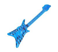 UKCOCO Guitare Gonflable Décorative Instrument Musical pour Fête Thématique Rock Accessoire pour Simulation pour Concert et Cosplay Couleur Aléatoire Couleur Aléatoire Couleur Aléatoire