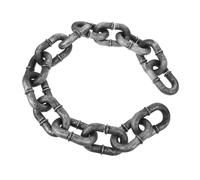 UKCOCO Halloween Fake Chains Prop Lightweight Realistic Plastic Chain For Haunted House Decoration Reusable Halloween Costume Accessory Indoor Outdoor Party Decor