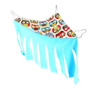 UKCOCO Hamster Hideout Hammock Shelter for Small Pets Cozy Corner Tent for Hamsters Guinea Pigs Rabbits and Rats Breathable and Fun Cage Accessory