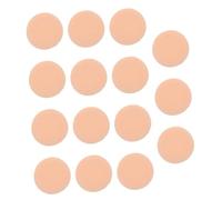 UKCOCO Houppette à Poudre Arrondie 15 Pcs Diamètre 6 Cm Coton Doux Beige Applicateur Maquillage Pour Femme Usage Quotidien Visage
