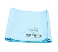 UKCOCO Housse de Protection pour Clavier de Piano Couvre Piano Double Face Feutre Couleur Bleue Protection Poussière et Durable pour Instruments de Musique
