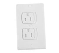 UKCOCO Housse de protection pour prise électrique pouvoir parasurtenseur Cache prise électrique pour enfants Protecteur de prise électrique pour bébé cache prise bébé cache-prise abdos