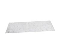 UKCOCO Housse De Protection Réfrigérateur Lavable Pour Congelateur Couvoirs De Congélateur Droit Couvercle Supérieur Du Four Couverture De Congélateur Profond Péva Blanche