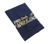 UKCOCO Housse de Protection Tissu pour Couverture Textile Artisanale Patchwork Dragon Pochette Délicate pour Manuels Cahiers et Journaux Design Moderne et Polyvalent