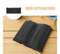 UKCOCO Housse Isotherme Noire pour Bouteille de Vin 2 Pièces avec Poche de Gel Intégrée Paquet Isotherme Souple et Léger Compatible Toutes Bouteilles Pique-Niques et Réception en