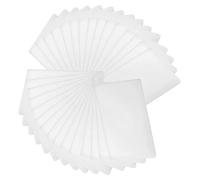 UKCOCO Housses de Protection Cartes Transparentes en PVC Lot de 100 Anti-Magnétique Taille Standard pour Cartes d'Identité Pratique et