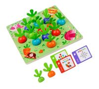 UKCOCO Jeu Éducatif de Mémoire Bois pour Tout Petits Ans de Construction Jeu de pour Éveil Cognitif et Motricité Fine