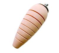 UKCOCO Jouet à Mâcher en Plastique Argenté de Carotte pour Petits Animaux comme Chinchilla et Hamster, pour Jouer et Protéger Meubles