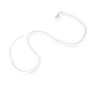 UKCOCO Jouet Serpent Réaliste en TPR Blanc pour Farce et Collection