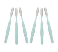 UKCOCO Kit 6 Pièces Lime à Pieds en Acier Inoxydable Bleu Clair Râpe Professionnelle pour Callosités et Exfoliation des Talons Outil Manuel pour Soin Complet des Pieds et Entre les