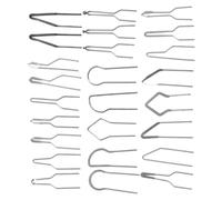 UKCOCO Kit Complet 25 Embouts de Fer à Souder pour Pyrogravure sur Bois, Pointes de Fil Variées pour Combustion, Adapté aux Artistes et Amateurs de Pyrogravure