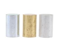 UKCOCO Kit de Cylindres Cuivre Aluminium et Fer pour Expériences Scientifiques de Densité Corps Métalliques Durables et Légers pour Enseignement Physique