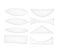 UKCOCO Kit de Lentilles Optiques pour Expérimentations Physiques Lentilles Convexes et Parallèles Acrylique Outil Pédagogique pour Cours de Physique et Optique