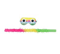 UKCOCO Kit de Piquage de Piñata avec Masque et Accessoires de Fête pour Anniversaire Jeux de Carnaval et Événements Festifs