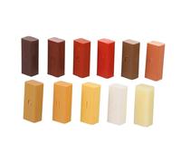 UKCOCO Kit de Réparation Cire Colorante pour Parquet et Meubles Bois Bloc de Cire pour Retouche Rayures Remplissage et Réparation Sols Stratifiés Usage Intérieur et Extérieur Teinte