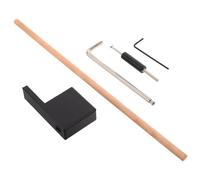 UKCOCO Kit d'Outils de Réglage pour Guitare Électrique 5 Pièces Clés d'Accordage Noires Accessoires de Réparation Portables pour Réglage Précis et Amélioration Sonore en Concert ou