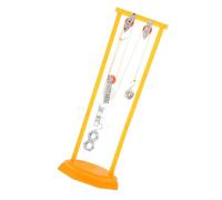 UKCOCO Kit Éducatif Stem Système de Poulies Plastique pour Garçon Fille Expérience Physique Mécanique DIY pour Projets Scolaires Pédagogique Ingénierie et Science Interactive