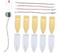 UKCOCO Kit Expérimentation Batterie Fruit DIY Éducatif avec Horloge Électronique Matériel Scientifique pour Électricité Garçon Fille Améliore Habileté Manuelle et Connaissances Scolaires