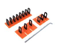 UKCOCO Kit Outils de Réparation Carrosserie Auto Extracteur de Bosses Multi-griffes Jaune avec Tige Métallique Précis et Résistant pour Débosselage Rapide et Facile DIY et Professionnel