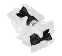 UKCOCO Lace Wrist For Women Breathable Fingerless Lolita Hand Sleeves Elegant Lace Bracelet Accessories For Dress Decoration