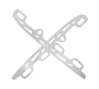 UKCOCO Lames en Acier Inoxydable pour Patins Artistiques Hockey, 326 MM, Paire de Lames de Rechange Ultralégères, Affûtage Précis, Compatibles Plusieurs Marques, Accessoires de Patinage