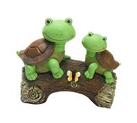 UKCOCO Lampe de Jardin Solaire Décorative Tortue Étanche Éclairage Extérieur Figurine pour Aménagement Paysager et Décoration de Jardin