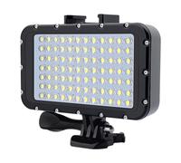 UKCOCO Lampe de Plongée Rechargeable pour Appareil Photo sous-Marin, Étanche à 50 M/164 Pi, Intensité Variable, 84 LED, 5 000 LM, pour La Plongée sous-Marine Et L'extérieur