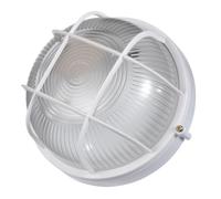 UKCOCO Lampe pour Sauna Anti- en Verre et Aluminium Moulé sous Pression, Éclairage Anti-buée Blanc, pour Cabine de Sauna et Puits