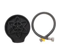 UKCOCO Lave-verres Automatique Haute Pression Abs, Rinceur Pour Évier Compact, Nettoyant Pour Gobelets De Bar Cuisine, Usage Domestique Et Professionnel, Outil Manuel Simple à Presser