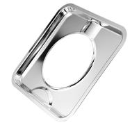 UKCOCO Lèchefrite Pour Brûleurs De Cuisinière Électrique 19 Cm Carré Sans Rebords Bac Récupérateur De Graisse Résistant à La Chaleur Compatible Cuisson Gaz Et Électrique Usage Domestique