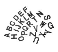 UKCOCO Lettres Murales Lettres Autocollantes Pour Plaque De Porte De Alphabet Pour Décoration Murale Intérieure Ou Extérieure