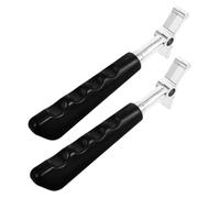 UKCOCO Leviers pour Machine à Glace 2 Pièces, Poignées Ergonomiques, Matériau Plastique Solide, Dosage Précis, Compatible Grandes Sorbetières, Usage Professionnel et Ambulant