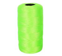 UKCOCO Ligne de Maçonnerie Ficelle Construction Coton-lin Vert Clair Haute Résistance, Marquage de Propriété, pour Parcs et Paysages, Décorations Festives et Événements Temporaires