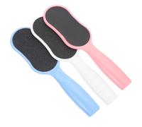 UKCOCO Lime à Pieds Double Face Exfoliante 3 Pcs pour Éliminer Callosités Soin Pédicure Professionnel Outil de Soin des Pieds Solide et Ergonomique