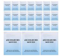 UKCOCO Lingettes Dépilatoires Visage et Corps 20 Pièces Bleu Bandes de Cire pour L’Épilation des Sourcils et Peau Dissolvant de Cire Enrichi en Extraits Naturels pour Soin Hydratant