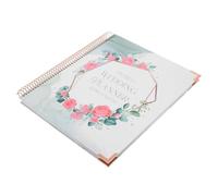 UKCOCO Livre de Planification de Mariage, Carnet Organisateur et Budget | Papier, Design Carnet, Section Fiançailles, Outils de Préparation Mariage, Usage Couples