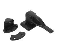 UKCOCO Loquet de Porte de Caravane en Nylon Noir Pivotant Loquet de Verrouillage pour Armoire et Compartiment de Camping-Car Résistant aux Intempéries Compatible Trappe Bateau et