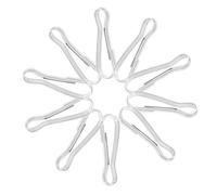 UKCOCO Lot de 10 Crochets à Ressort en Acier Inoxydable Fixation Hamac pour Animaux de Compagnie 30 Mm à Suspendre Mangeoires Perroquets Jouets Tunnels Usage Intérieur Extérieur