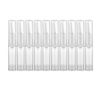 UKCOCO Lot de 10 Flacons sous Vide 5 Ml pour Sérum Contour des Yeux, Distributeurs Cosmétiques en Plastique sans Air, Contenants Pompe Rechargeables Voyage et Soin Visage